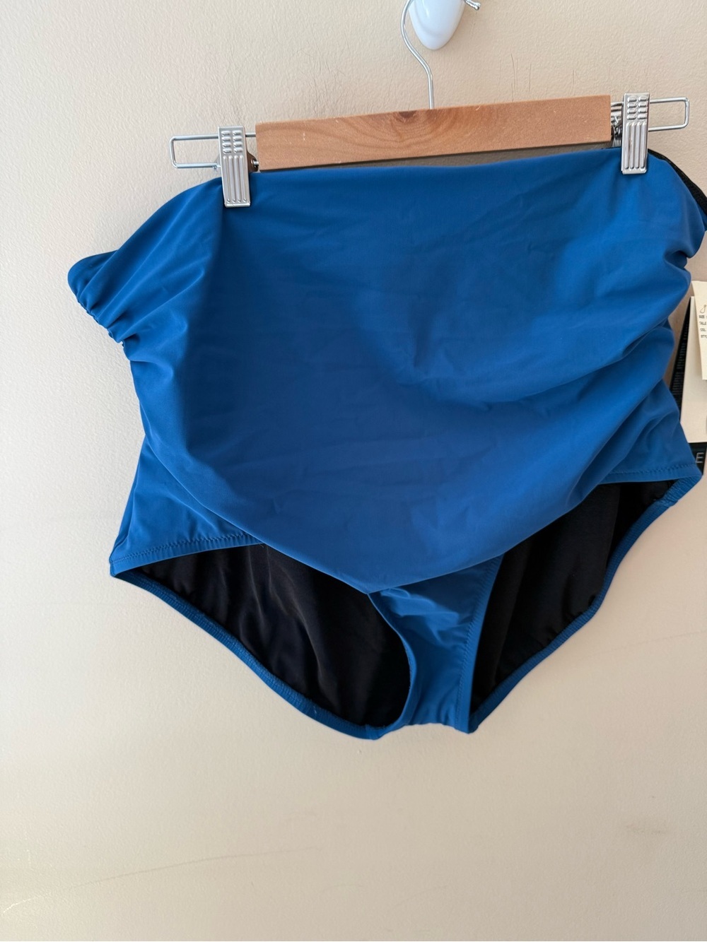 Profile by Gottex High Waisted tutti frutti Swim Bottoms petrol blue size 24W